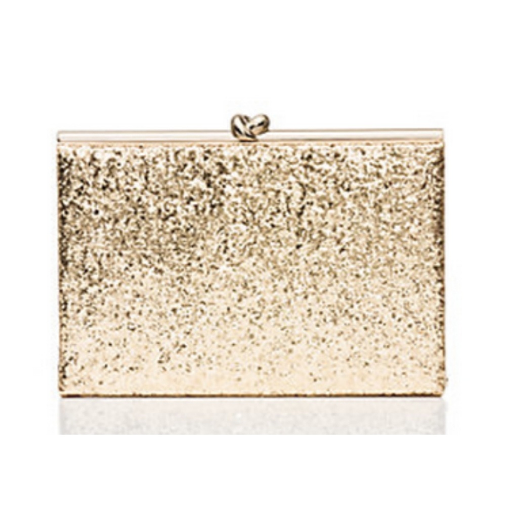 Kate Spade Wedding Belles Gold Knot Clutch